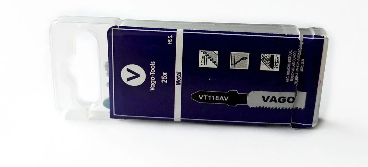 Stichsägeblatt Metall T118B T-Schaft 100x