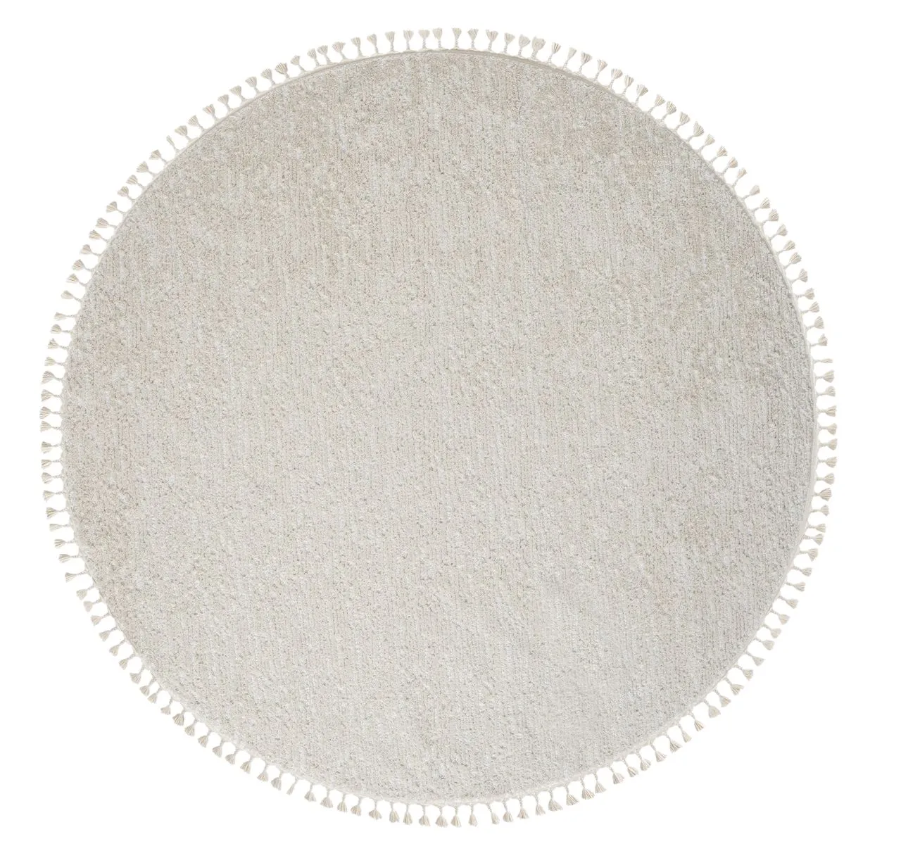 Teppich Moroccan Retreat, 240 cm x 240 cm, Farbe weiß, rechteckig, Florhöhe 19mm