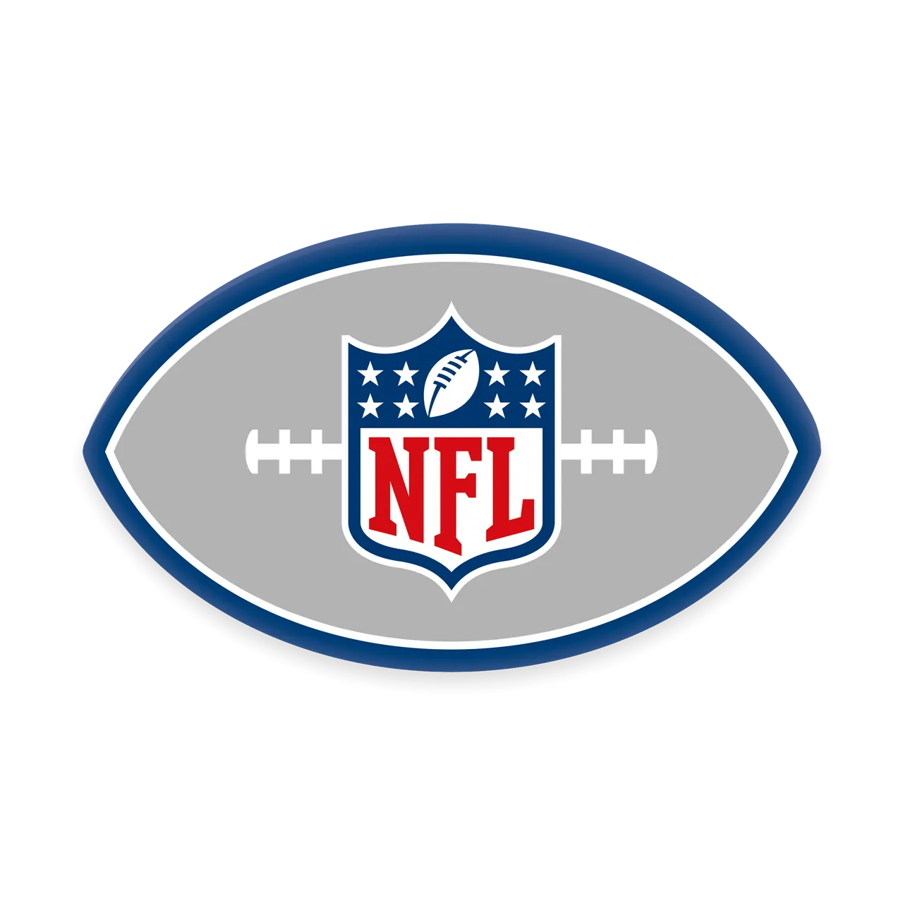 NFL Konturenkissen Größe 36x22 cm