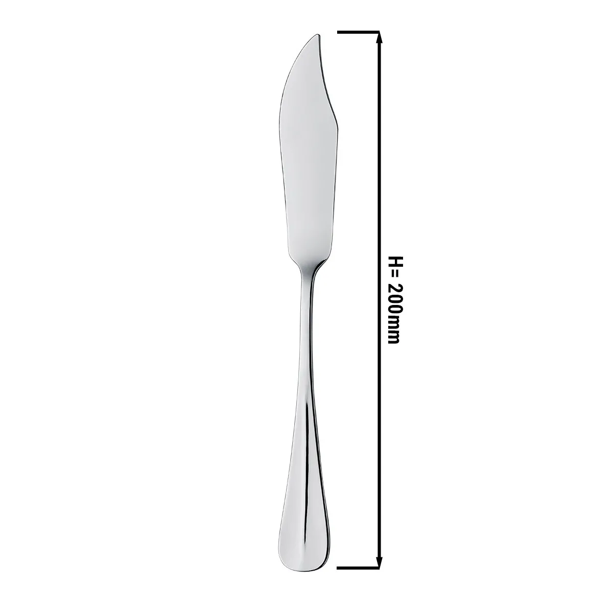 (12 Stück) Fischmesser Milo - 20 cm