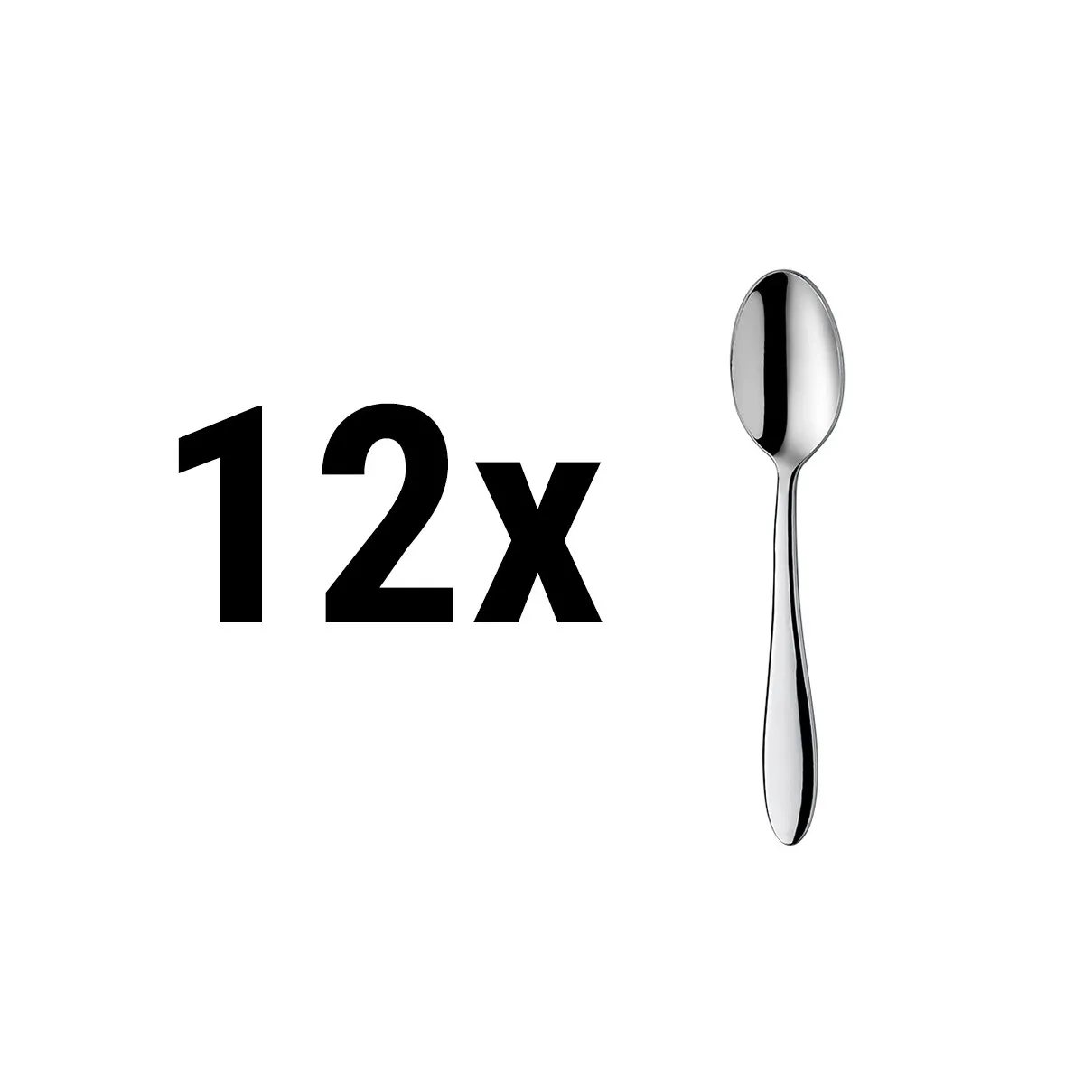 (12 Stück) Moccalöffel Leandro - 11,3 cm