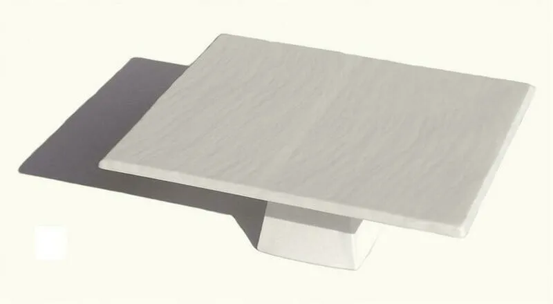 Scopri l'Alzata Quadra 30x30 cm Antracite — Tirolix