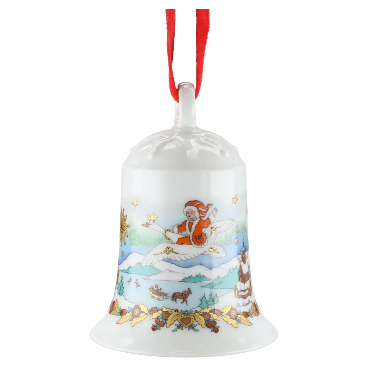 1986 Fjordland - Hutschenreuther Weihnachtsartikel Weihnachtsglocken mit OVP