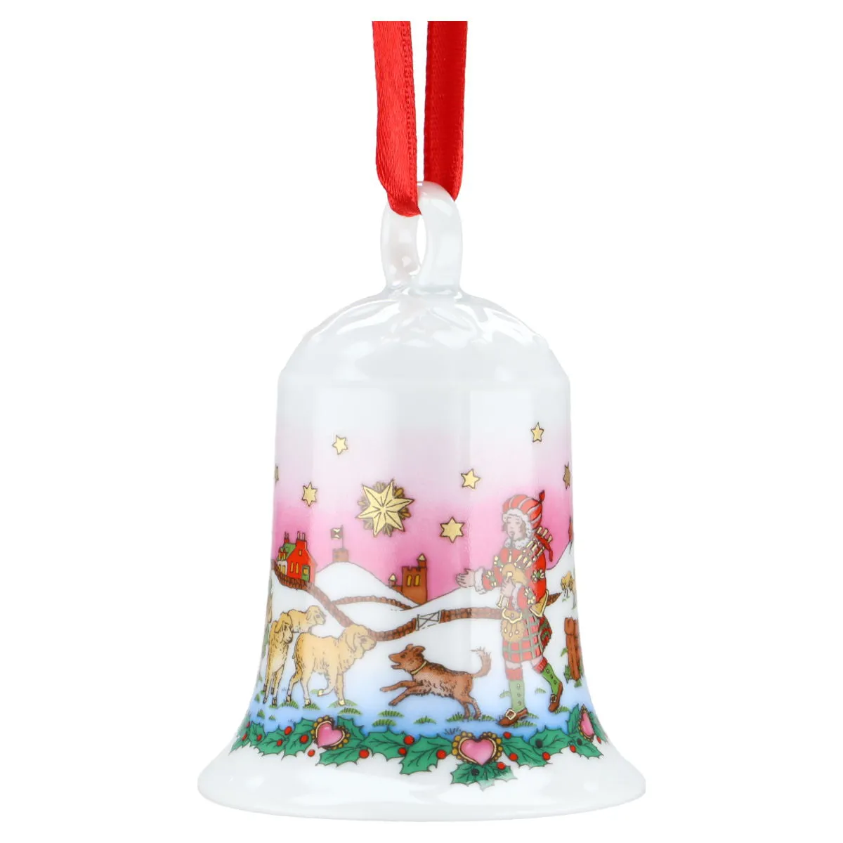 Weihnachtsglocke 2001 - Highlands - Hutschenreuther Weihnachtsartikel Weihnachtsglocken ohne OVP