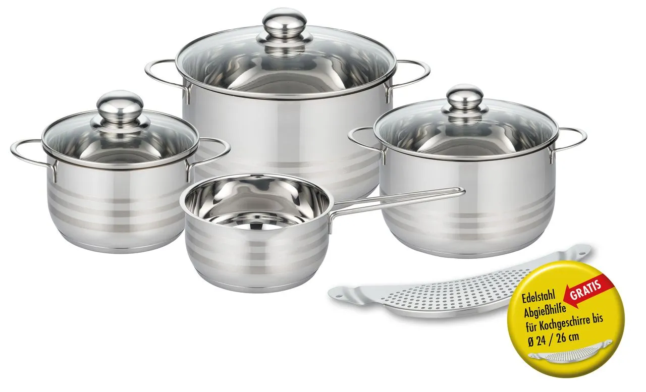 Basic Topfset 4+1 tlg Brilliant