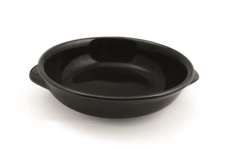Tegame Tondo 17 cm Stoneware Nero Matt ST_40179 Mps