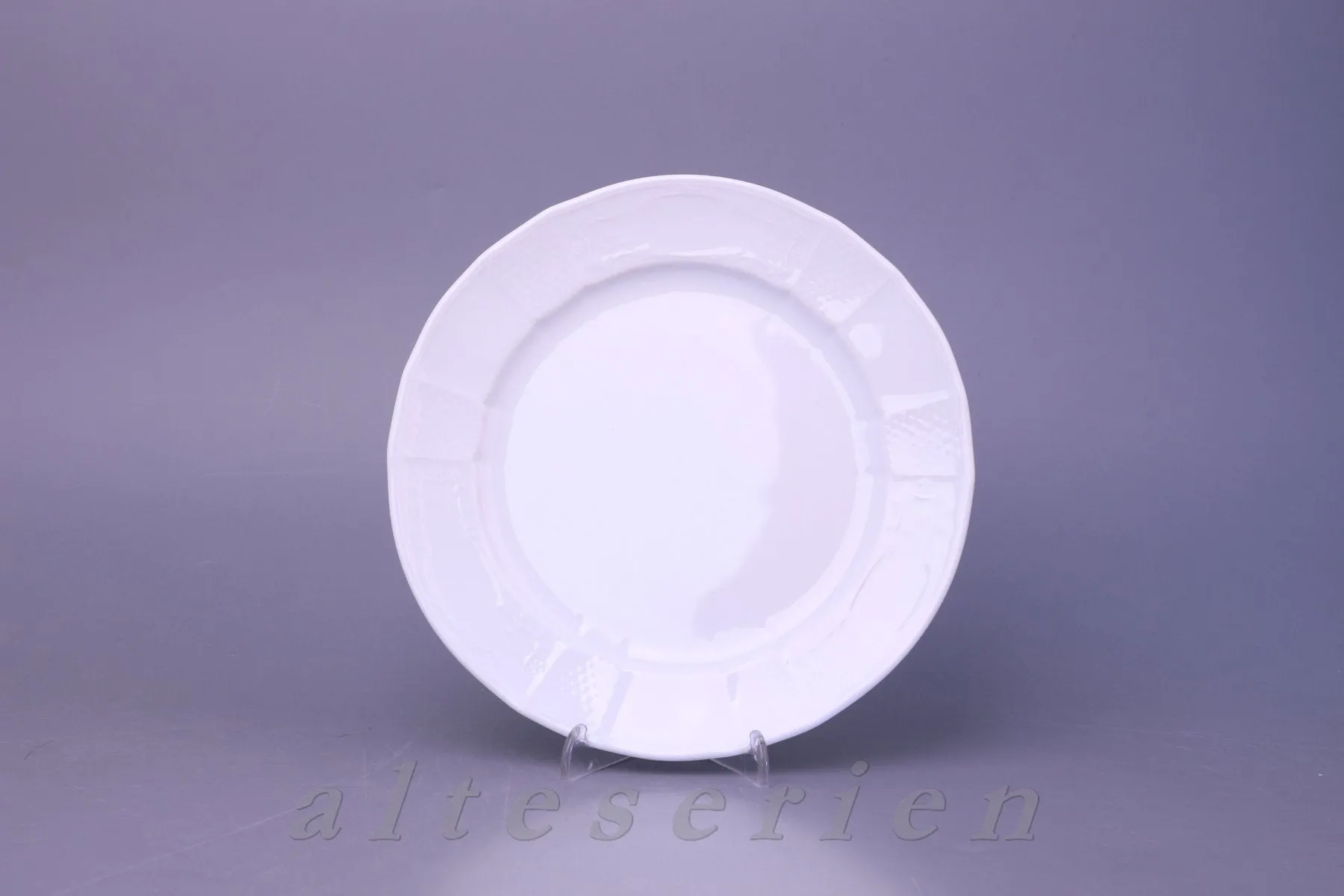 Kuchenteller II. Wahl - Fürstenberg Solitude weiß - II. Wahl