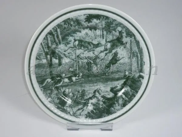 Kuchenteller - Fürstenberg Schloss Corvey Jagd - 03058