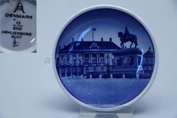 Miniteller Amalienborg Slot - Royal Copenhagen Zierporzellan