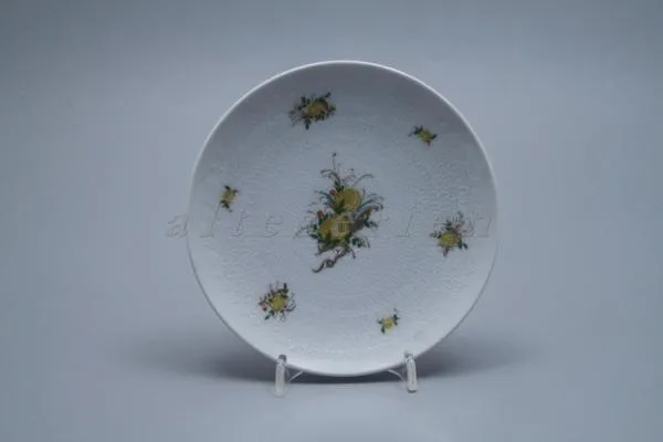 Brotteller - Rosenthal Romanze Gelbe Rose