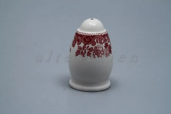 Pfefferstreuer H 7,3 cm - Spode Copeland Pink Red Rhine
