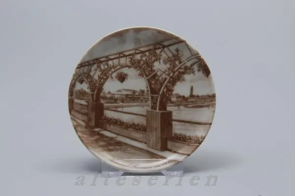 Wandteller: Uetersen/Rosarium um 1934 - Kaiser Uetersen