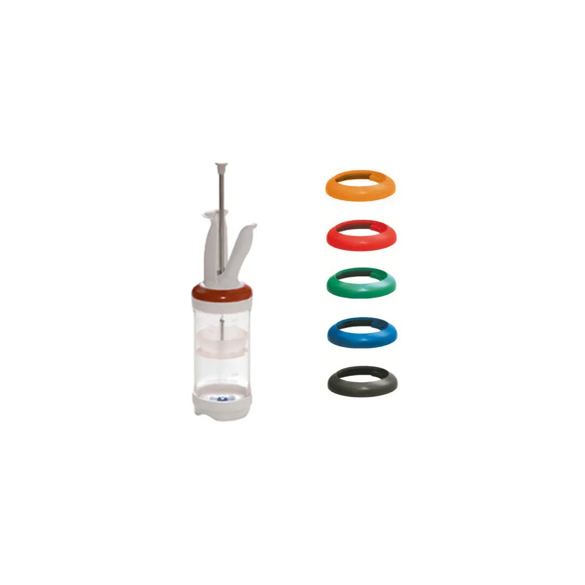 (3 Stück) Portion Pal Kit mit Dreilochmembran