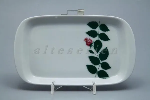 Butterplatte - Arzberg Form 2050 - Grand Prix Rosenblätter