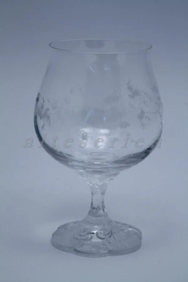 Cognacschwenker D 8 cm H 16 cm - Rosenthal Monbijou Ranke - eingeschliffen