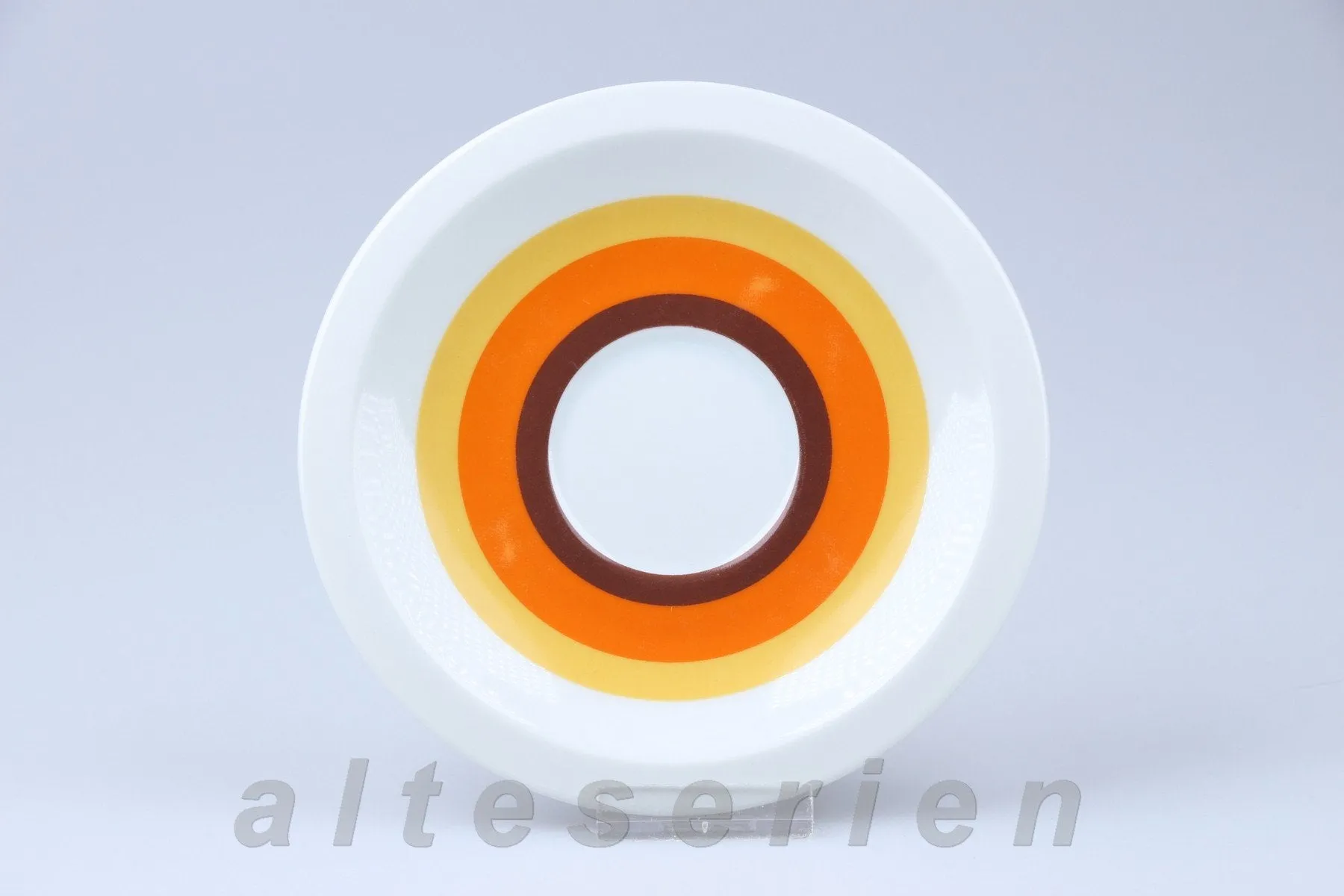 Kaffee- Untertasse - Fürstenberg Form F Retro Orange