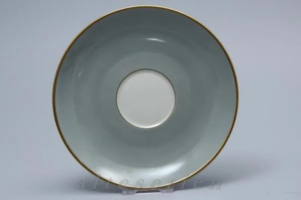 Untertasse für Kaffee grau - Fürstenberg Fürstin 654 Medaillon 01578