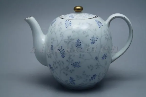 Kaffeekanne groß - Arzberg Form 1495 Gretsch Erdrauch Blau