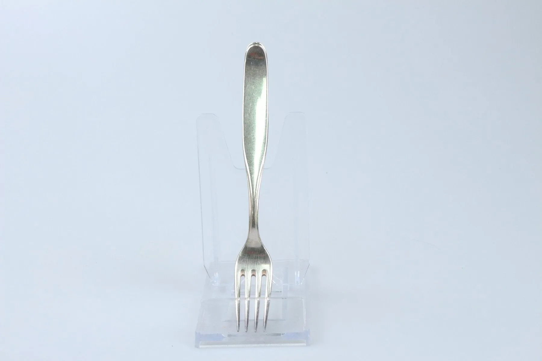 Dessertgabel - Wilkens 90iger Silberauflage Bauhaus Constanze