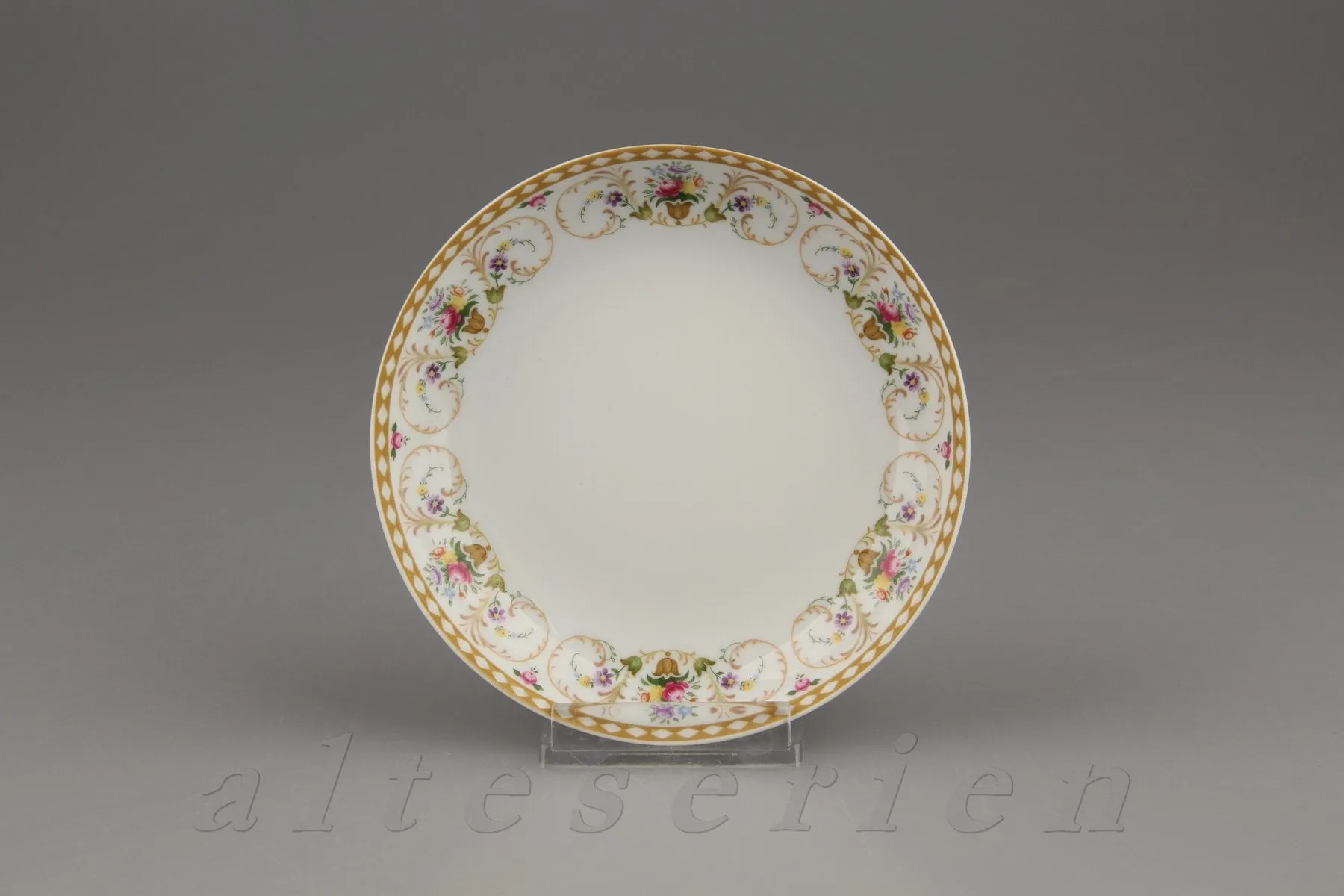 Untertasse für Kaffee - Fürstenberg Alt Fürstenberg Blumenkelch 02947