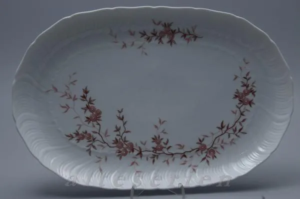 große Fleischplatte - Royal Tettau Form Venus Florales Dekor 2725