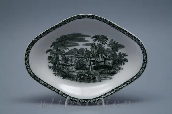 Beilagenschale klein - Wedgwood Lugano grün