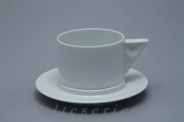Kaffeetasse mit Untere - Fürstenberg Catana Weiß