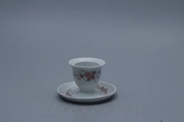 Eierbecher mit Schalenablage - Royal Tettau Form Venus Florales Dekor 2725