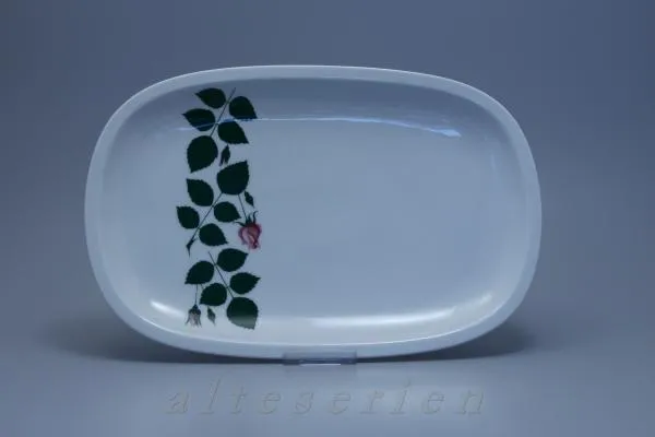 Fleischplatte mittelgroß - Arzberg Form 2050 - Grand Prix Rosenblätter