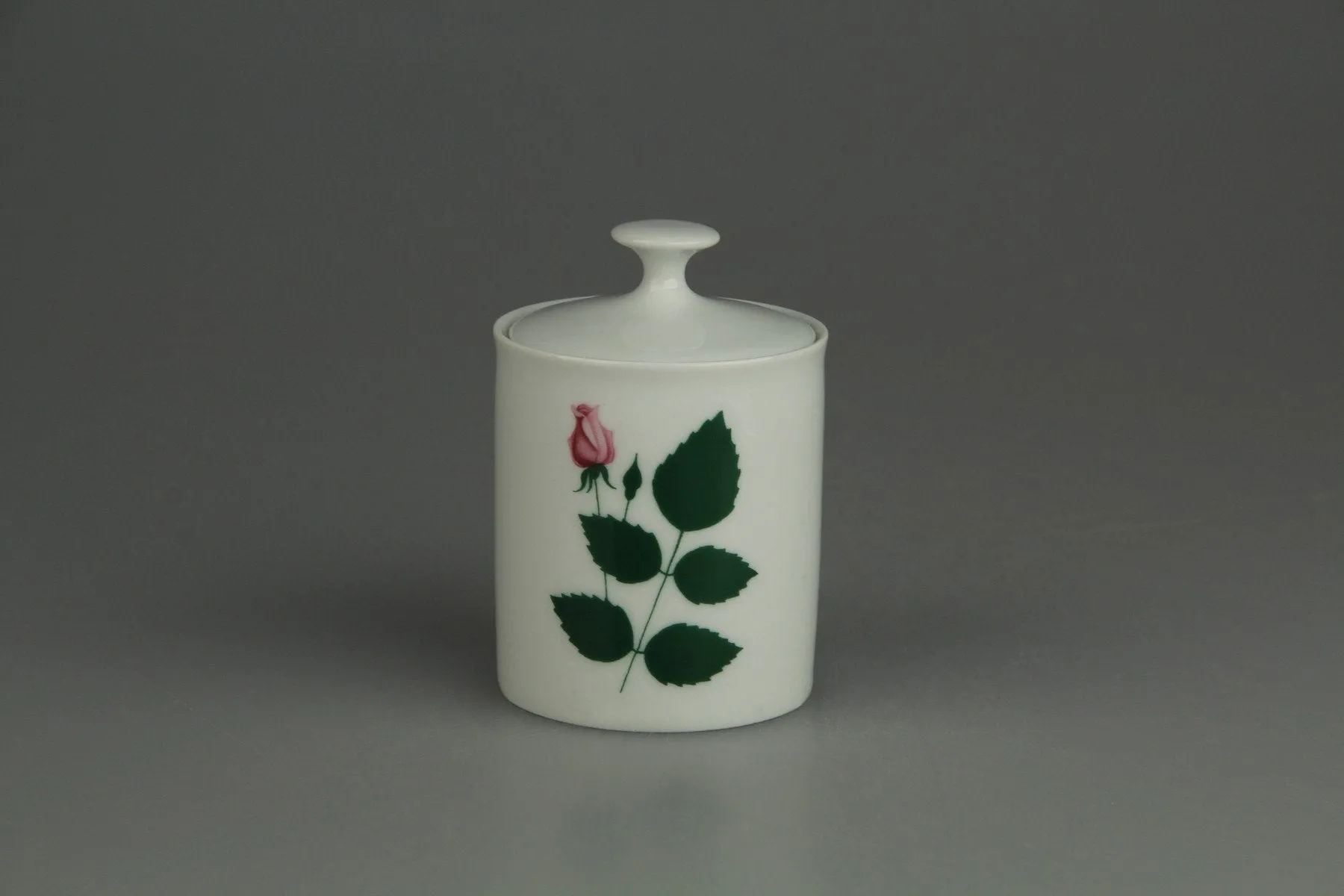 Zuckerdose groß - Arzberg Form 2050 - Grand Prix Rosenblätter
