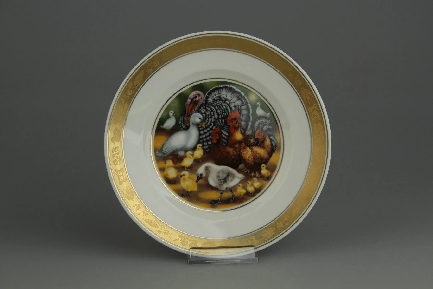 Wandteller The Ugly Duckling - Royal Copenhagen Zierporzellan Hans Chr. Andersen Sammelteller