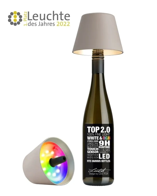Lampada da tavolo Top 2.0 Led Sabbia - Sompex