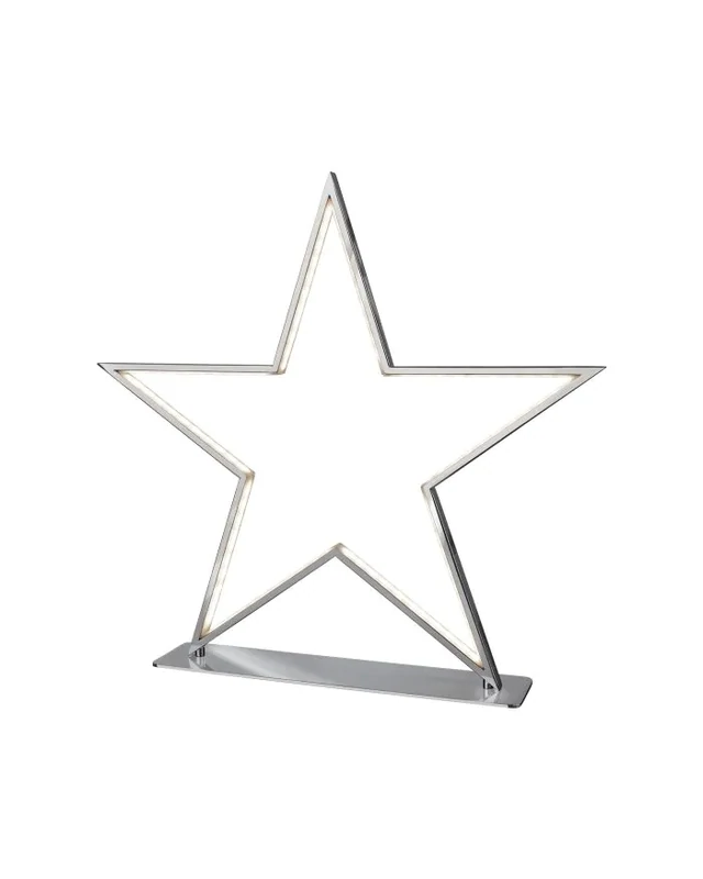 Lampada da tavolo Lucy Led Cromato 33 cm - Sompex