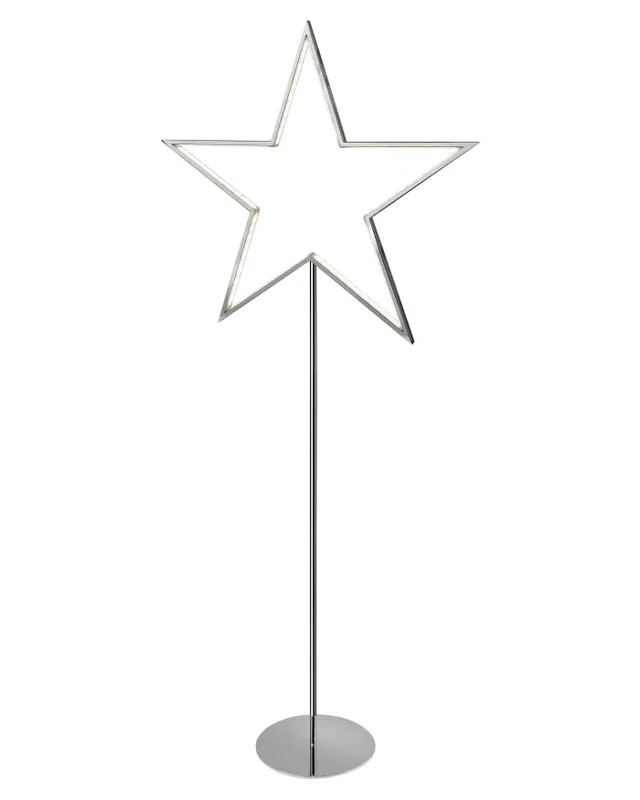 Lampada da terra Lucy Led Cromato 100 cm - Sompex