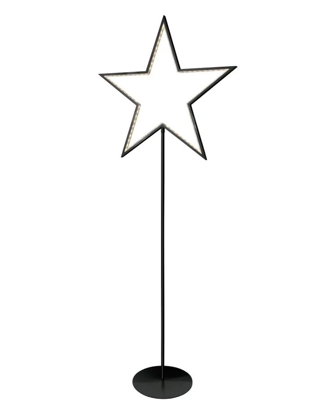 Lampada da terra Lucy Led Nera 130 cm - Sompex