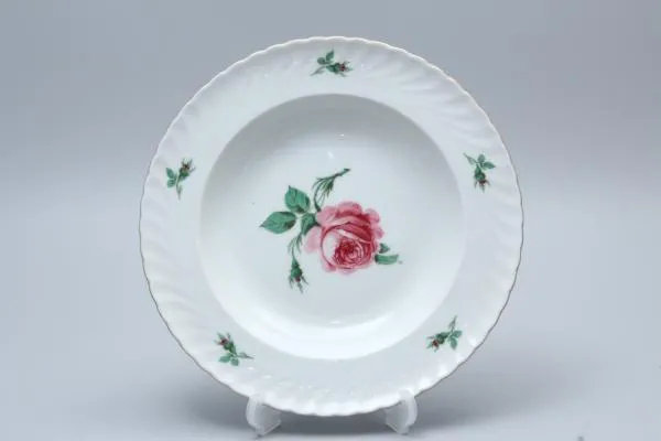 Suppenteller - Royal Tettau Annette Rote Rose 2421