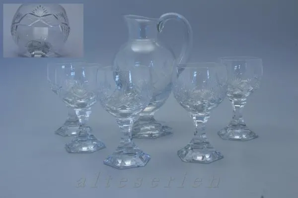 6-teiliges Weinkrugset - Villeroy & Boch Unbek. Form