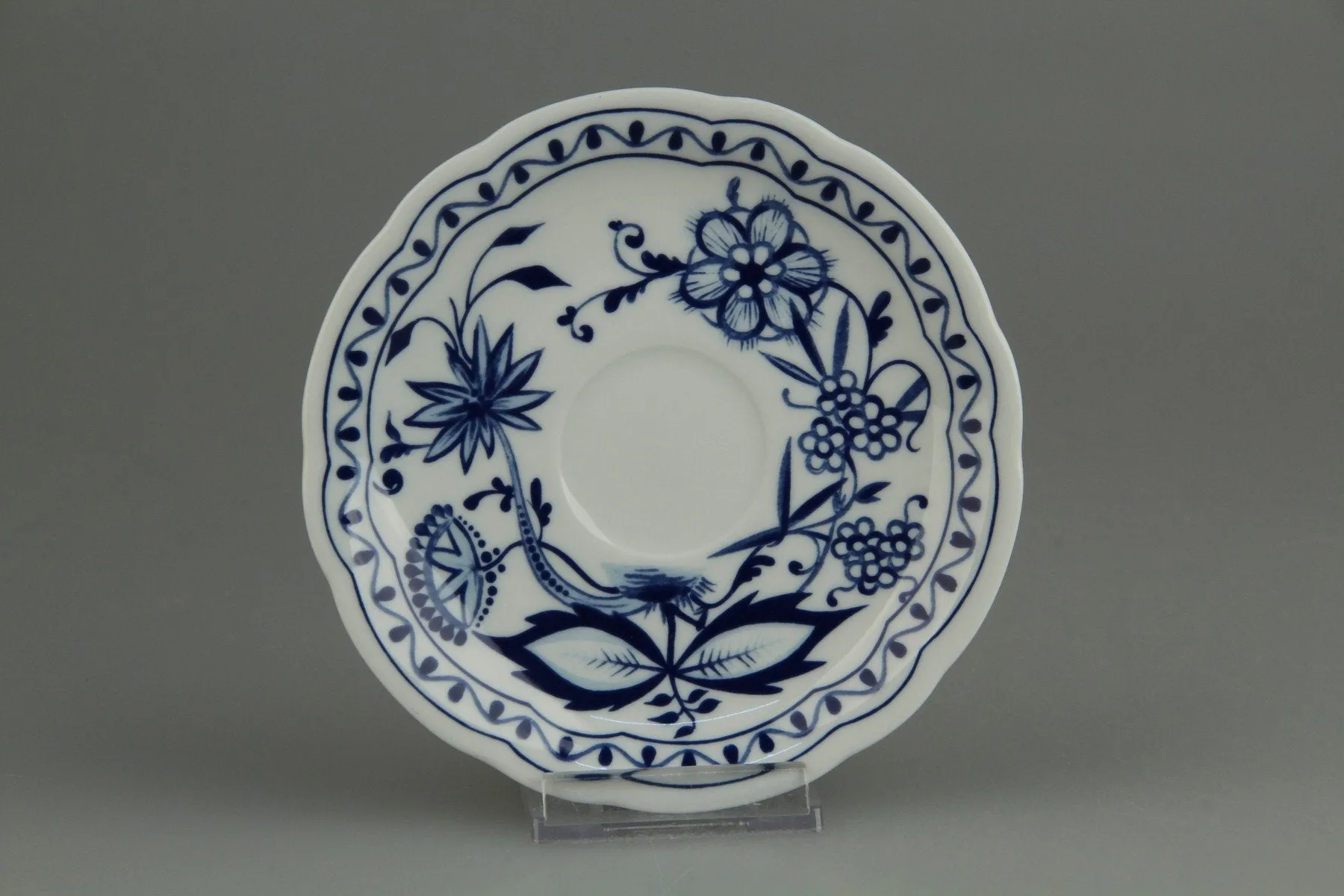 Untertasse für Tee - Triptis Porzellan Zwiebelmuster