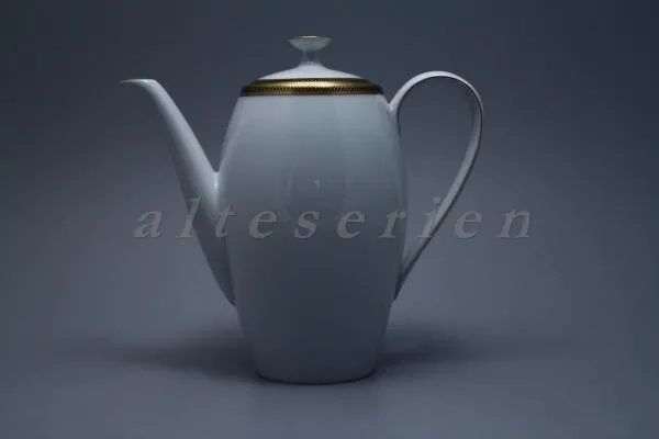 Kaffeekanne groß - Arzberg Allerdinn Goldbordüre 3106