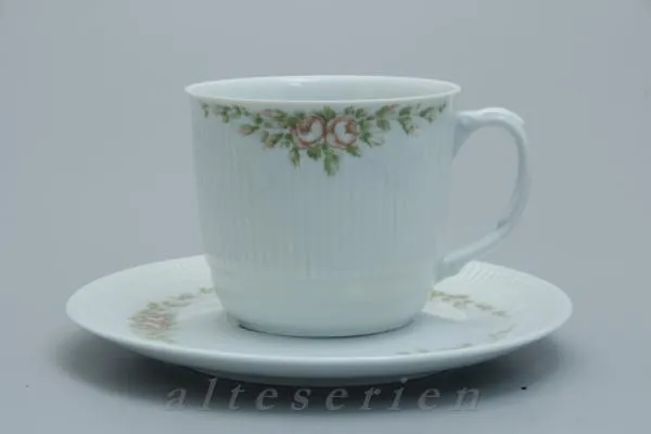 Kaffeetasse mit Untere - Friesland / Melitta Schloss Gödens Rosenranke Liberetto