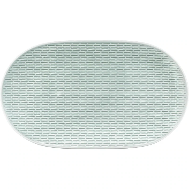 Bauscher - Piatto Ovale Coupe 37 x 22 cm Sea Scope