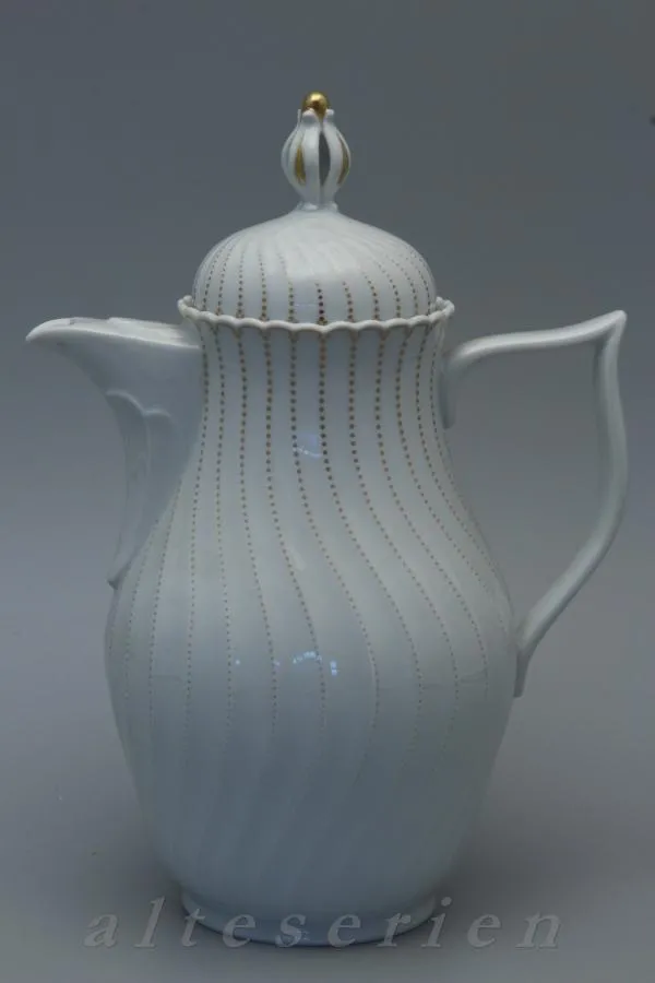 Kaffeekanne - Royal Tettau Annette Goldpunkte