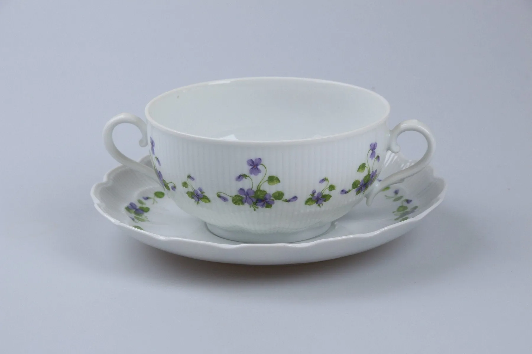 Suppentasse mit Untere - Kaiser Romantica Viola