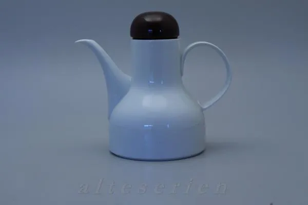Kaffeekanne - Fürstenberg Form F Braun Weiß