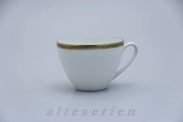 Kaffeetasse groß - Arzberg Allerdinn Goldbordüre 3106