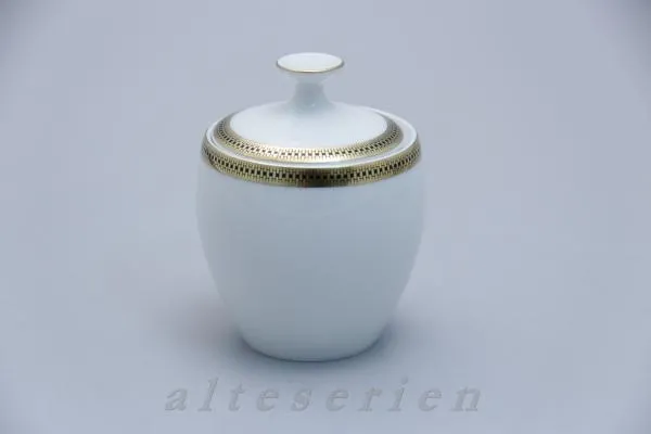 Zuckerdose - Arzberg Allerdinn Goldbordüre 3106