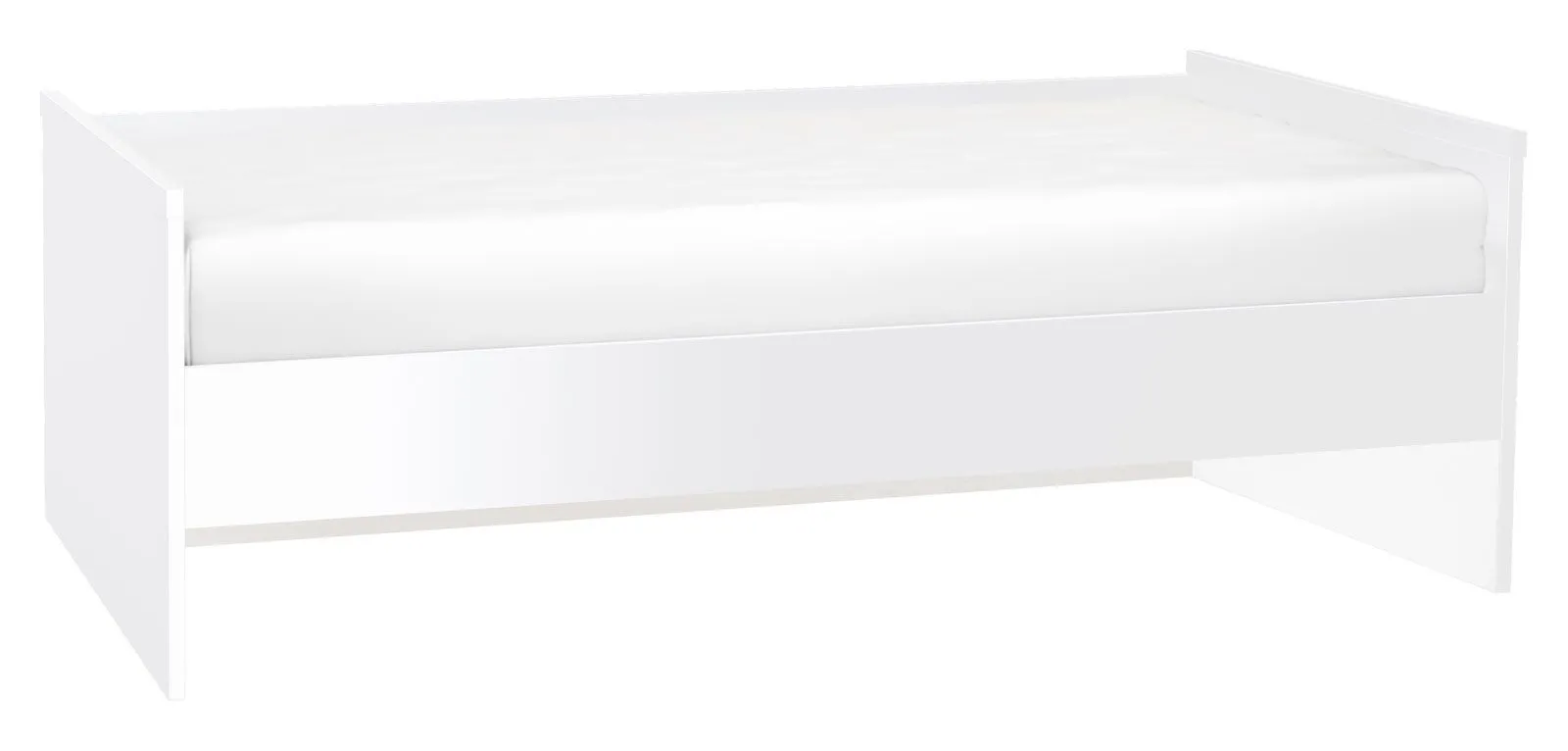 Kinderbett / Jugendbett Marincho 84, Farbe: Weiß - Liegefläche: 90 x 200 cm