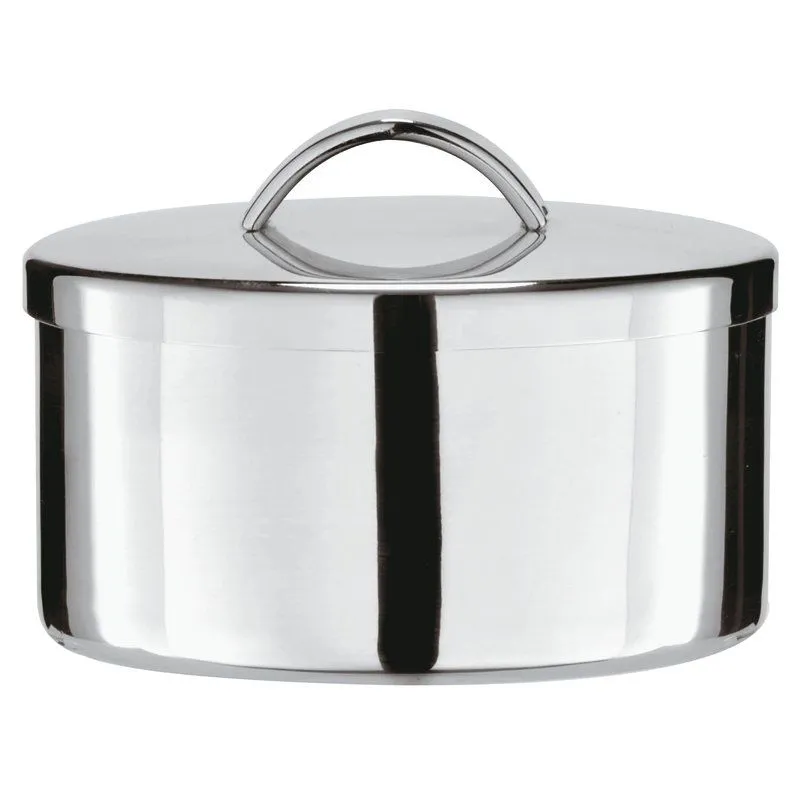 Zuccheriera 9,5x7 cm con coperchio inox Arthur Krupp