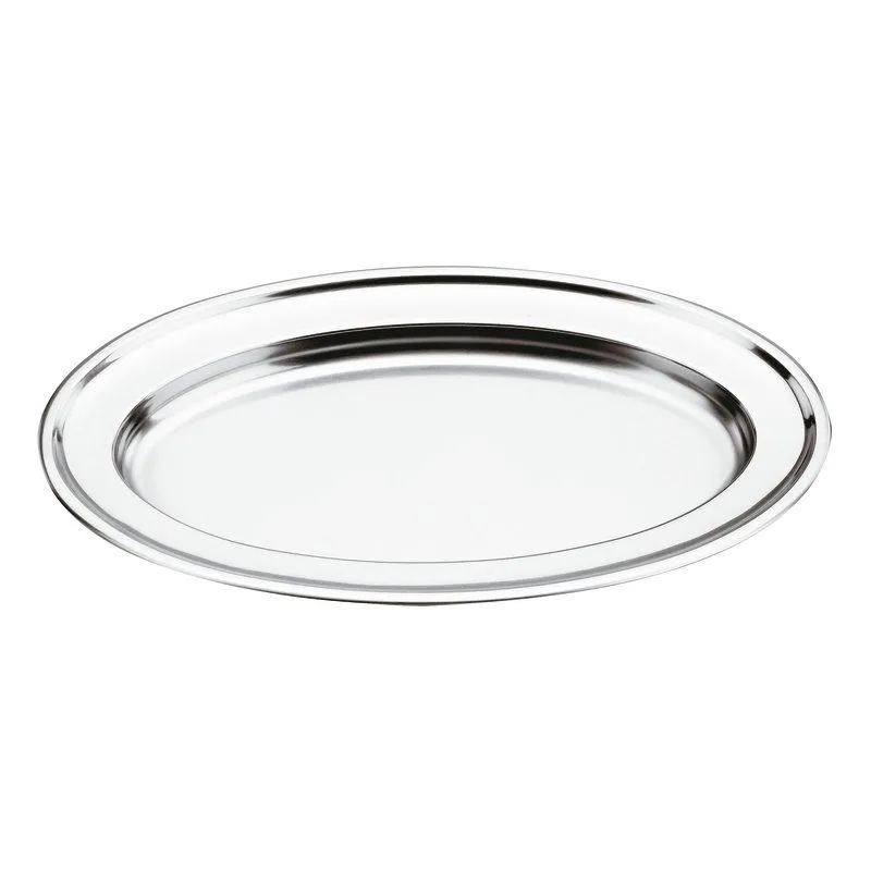 Vassoio ovale gigante 100x68 cm – Acciaio inox
