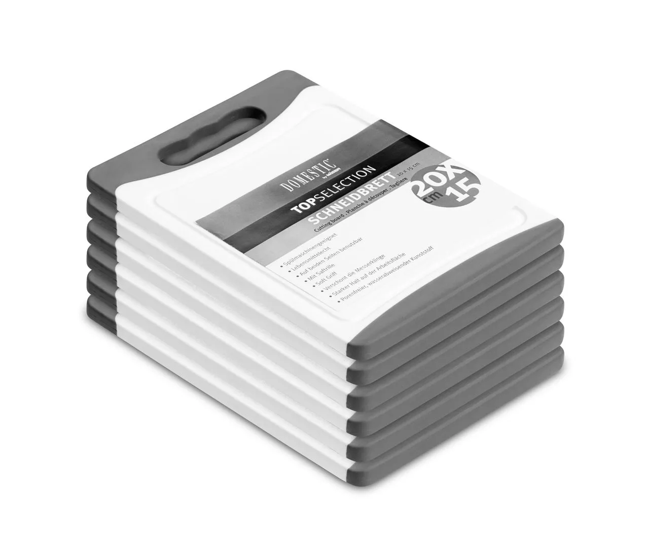 Serie Telesto, Schneidbrett-Set 6-teilig